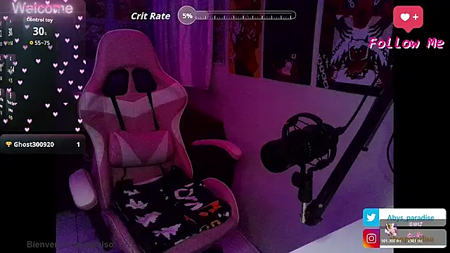 Abysparadise online show from 4, 12, 2025