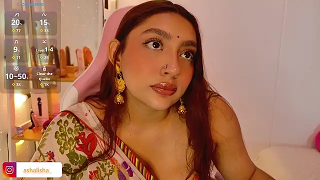 Snapshot of ashalisha chatting on 10, 9, 2025 ashalisha online show from 10, 9, 2025