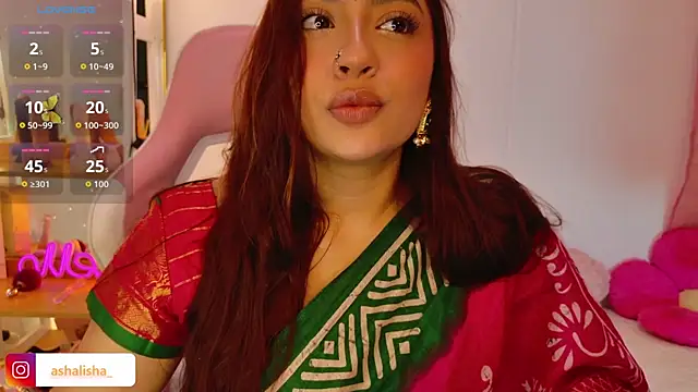 Snapshot of ashalisha chatting on 12, 9, 2025 ashalisha online show from 12, 9, 2025