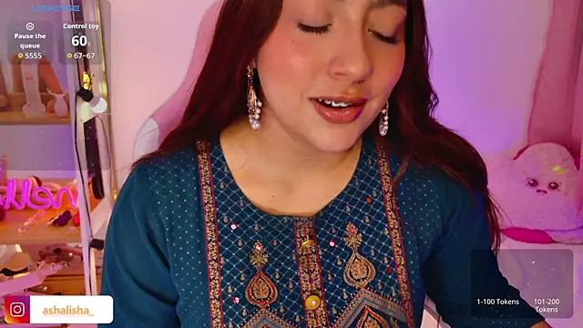 Snapshot of ashalisha chatting on 13, 9, 2025 ashalisha online show from 13, 9, 2025