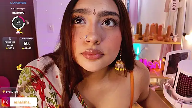 Snapshot of ashalisha chatting on 16, 12, 2025 ashalisha online show from 16, 12, 2025