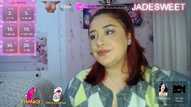 JADE SWEET2 online show from 24, 1, 2025