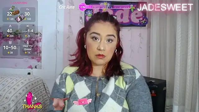 JADE SWEET2 online show from 7, 2, 2025