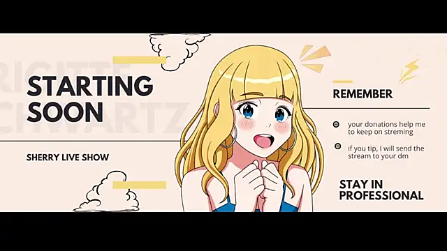 Sherryshen online show from 13, 3, 2025