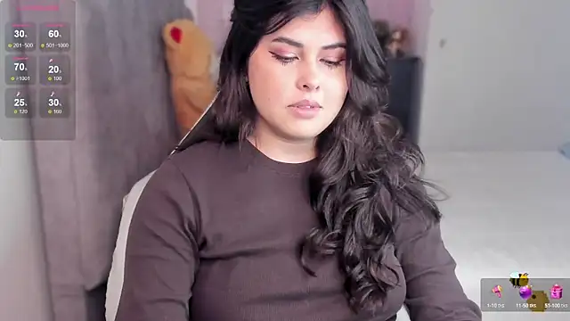 Snapshot of Alyaa_s chatting on 8, 1, 2025 Alyaa s online show from 8, 1, 2025