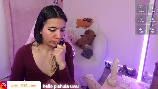 Snapshot of Nami_usagi chatting on 9, 10, 2025 Nami usagi online show from 9, 10, 2025