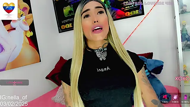 Nella Dolls online show from 3, 2, 2025