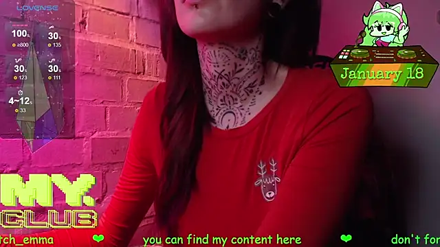 Witch Emma online show from 18, 1, 2026