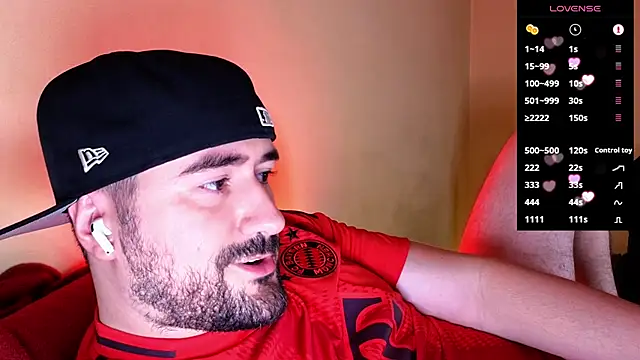 Snapshot of DominantTheo chatting on 15, 2, 2025 DominantTheo online show from 15, 2, 2025