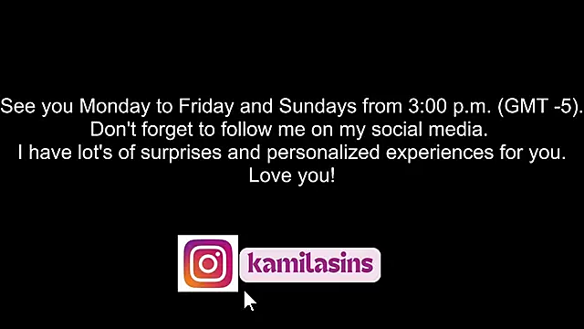 kamila sins online show from 14, 2, 2025