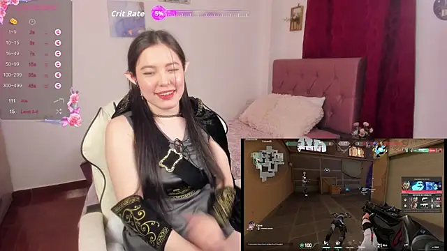 Snapshot of Micaela__4 chatting on 11, 10, 2025 Micaela 4 online show from 11, 10, 2025