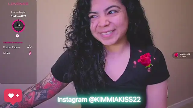 kimmiakiss22 online show from 1, 2, 2025