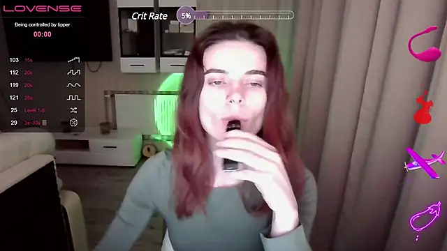 RinaDevil online show from 12, 1, 2025