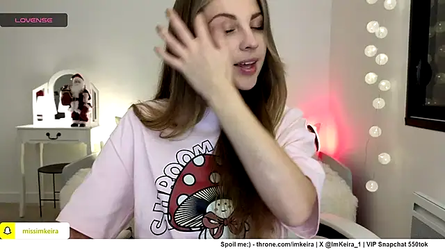 Snapshot of ImKeira chatting on 1, 12, 2024 ImKeira online show from 1, 12, 2024