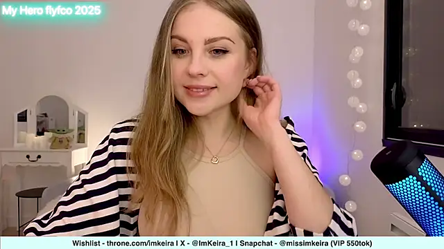 Snapshot of ImKeira chatting on 11, 1, 2025 ImKeira online show from 11, 1, 2025