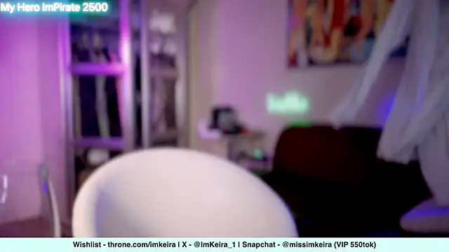 Snapshot of ImKeira chatting on 17, 1, 2025 ImKeira online show from 17, 1, 2025