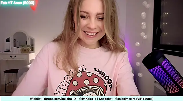 Snapshot of ImKeira chatting on 3, 2, 2025 ImKeira online show from 3, 2, 2025