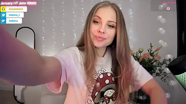 ImKeira online show from 11, 1, 2026