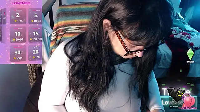 VampGirl1 online show from 2, 11, 2025