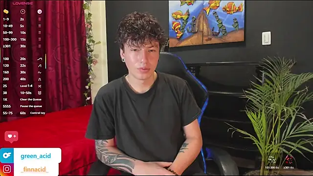 Green acid01 online show from 25, 11, 2025