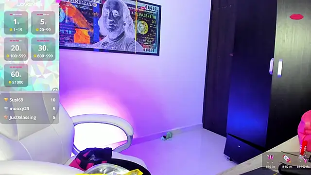 CelesteBrucee online show from 23, 12, 2024