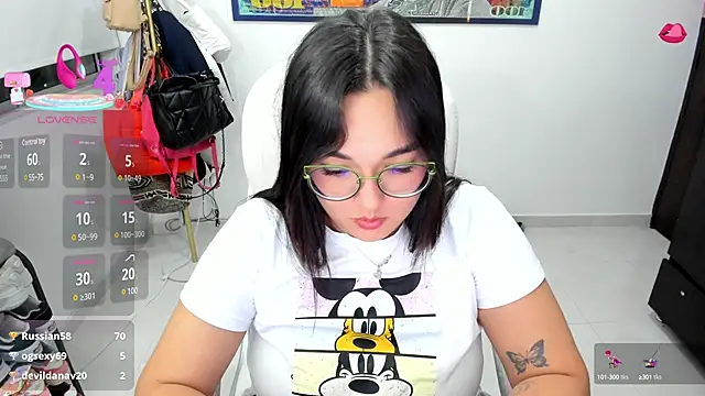 CelesteBrucee online show from 7, 3, 2025